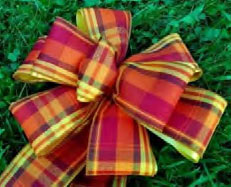 Industry Standard Red and Burgundy Velvet Bows: Emilie's Christmas Bows