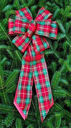 Plaid Bows